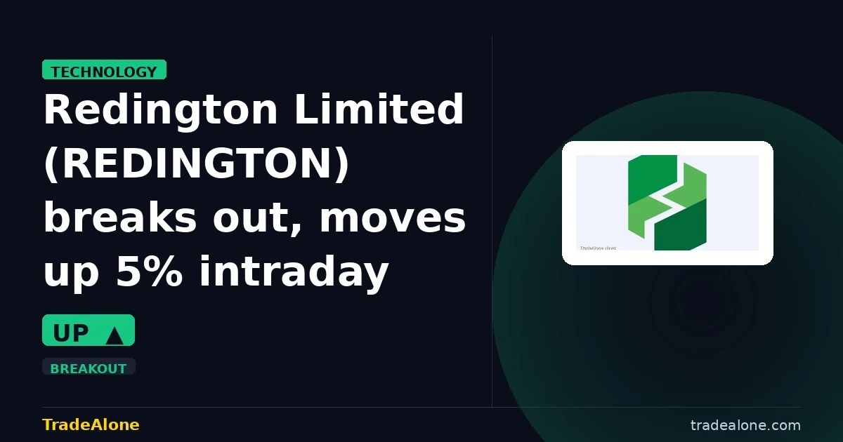 Redington Limited REDINGTON breaks out