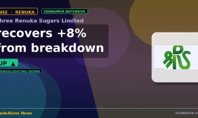 Shree Renuka Sugars Limited RENUKA recovers from breakdown
