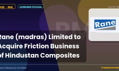 Rane (madras) Limited RML Q2 FY26 Friction Business Acquisition