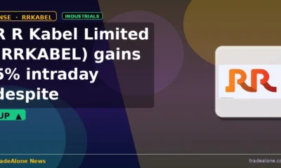 R R Kabel Limited RRKABEL intraday gain