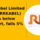 R R Kabel Limited NSE: RRKABEL breaks below support