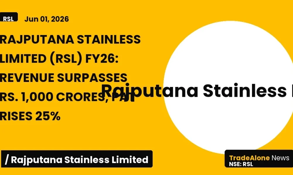 Rajputana Stainless Limited RSL FY26 Results