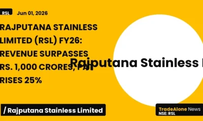 Rajputana Stainless Limited RSL FY26 Results