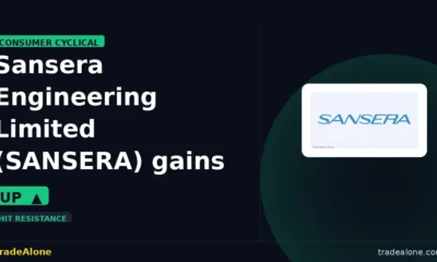 Sansera Engineering Limited SANSERA gains 5% intraday