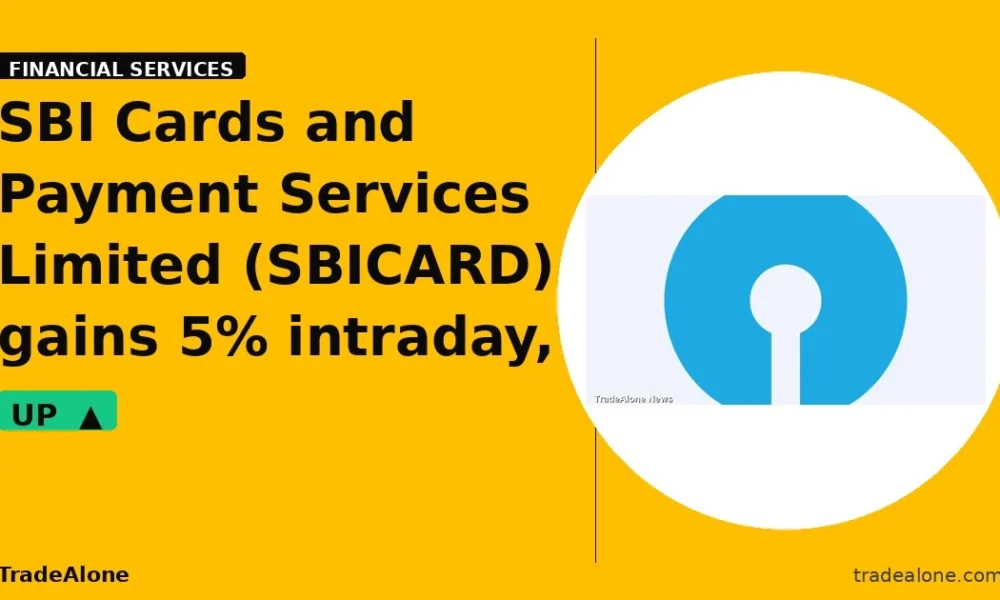 SBI Cards and Payment Services Limited SBICARD clears resistance