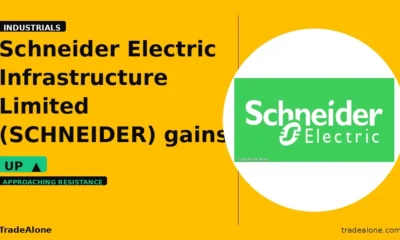Schneider Electric Infrastructure Limited SCHNEIDER gains 10% intraday