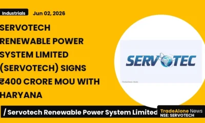 Servotech Renewable Power System Limited Servotech MOU June 2026