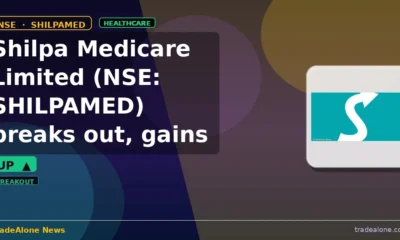 Shilpa Medicare Limited SHILPAMED breaks out