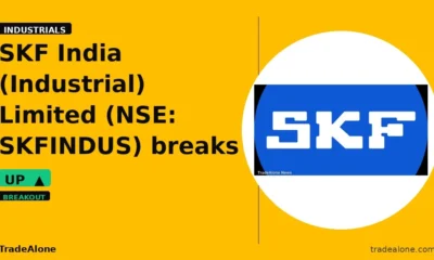 SKF India (Industrial) Limited SKFINDUS breaks out