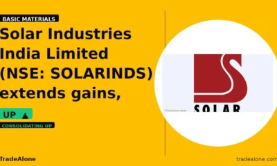 Solar Industries India Limited SOLARINDS extends gains