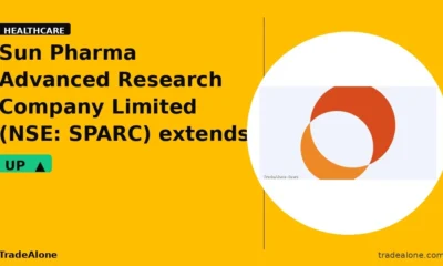 Sun Pharma Advanced Research Company Limited SPARC extends gains