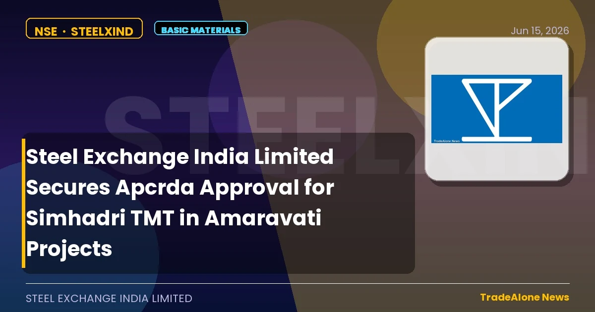 Steel Exchange India Limited NSE: Steelxind Approval Simhadri TMT