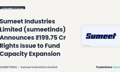 Sumeet Industries Limited Sumeetinds Rights Issue June 2026