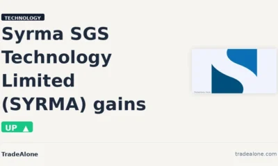 Syrma SGS Technology Limited SYRMA gains 5% intraday
