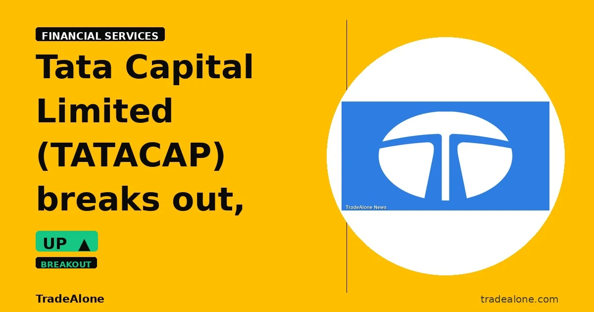 Tata Capital Limited TATACAP breakout