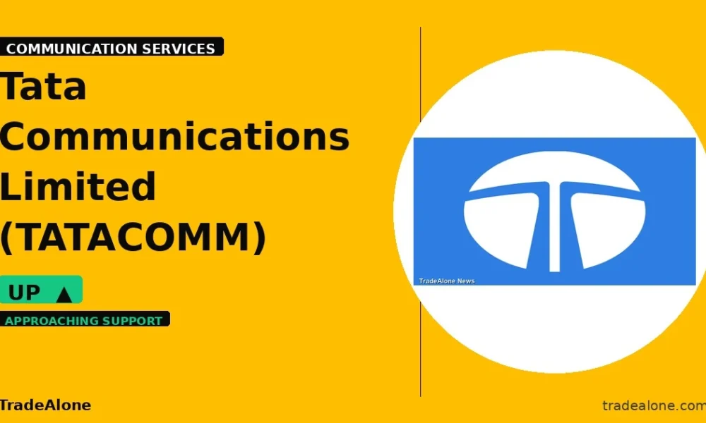 Tata Communications Limited TATACOMM 5% intraday gain