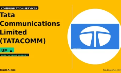 Tata Communications Limited TATACOMM 5% intraday gain