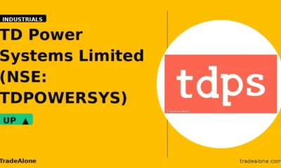 TD Power Systems Limited NSE: TDPOWERSYS gains 5% intraday