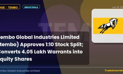 Tembo Global Industries Limited TEMBO Stock Split June 2026