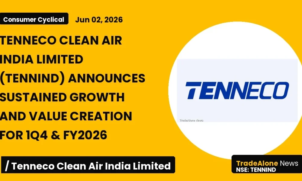 Tenneco Clean Air India Limited Tennind 1Q4 Fy2026 Results