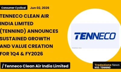 Tenneco Clean Air India Limited Tennind 1Q4 Fy2026 Results