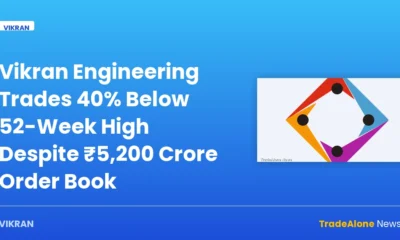 Vikran Engineering Trades 40% Below 52-Week High Despite ₹5,200 Crore Order Book — vikran