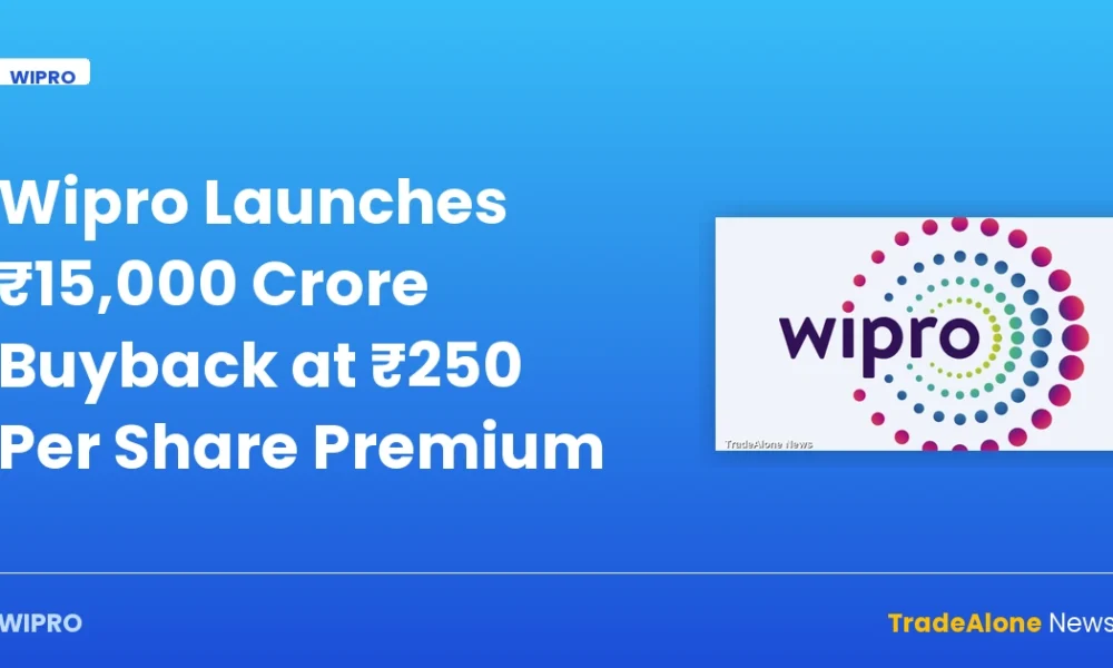 Wipro Launches ₹15,000 Crore Buyback at ₹250 Per Share Premium — wipro