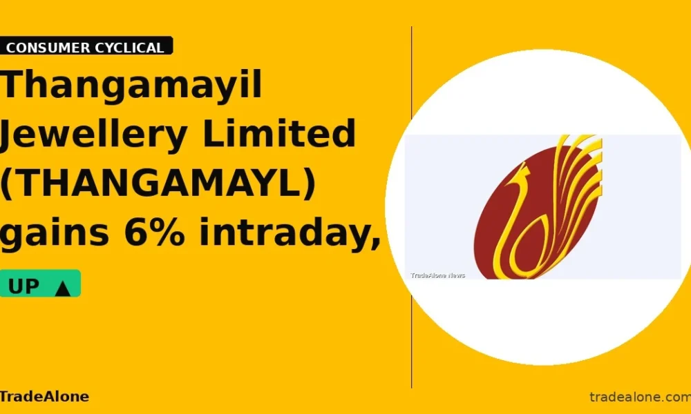 Thangamayil Jewellery Limited THANGAMAYL gains 6% intraday
