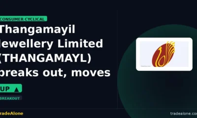 Thangamayil Jewellery Limited THANGAMAYL breaks out