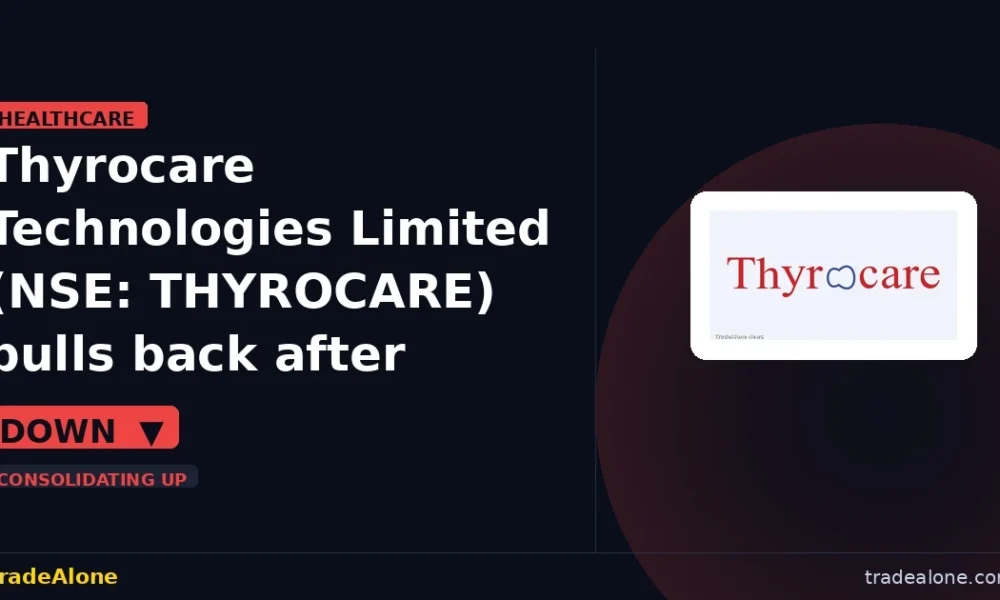 Thyrocare Technologies Limited NSE: THYROCARE pulls back after breakout