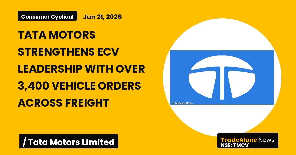 Tata Motors TMCV Q2 FY26 EV Orders