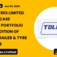 Tolins Tyres Limited Tolins Expo 2026
