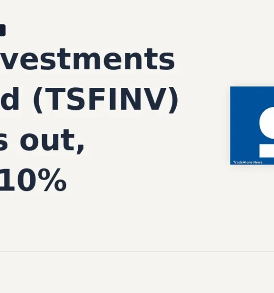 TSF Investments Limited TSFINV breaks out