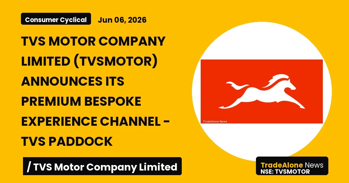 Tvs Motor Company Limited Tvsmotor Premium Bespoke Channel TVS Paddock