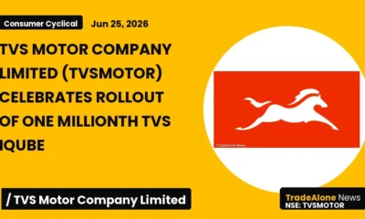 Tvs Motor Company Limited Tvsmotor One Millionth Iqube