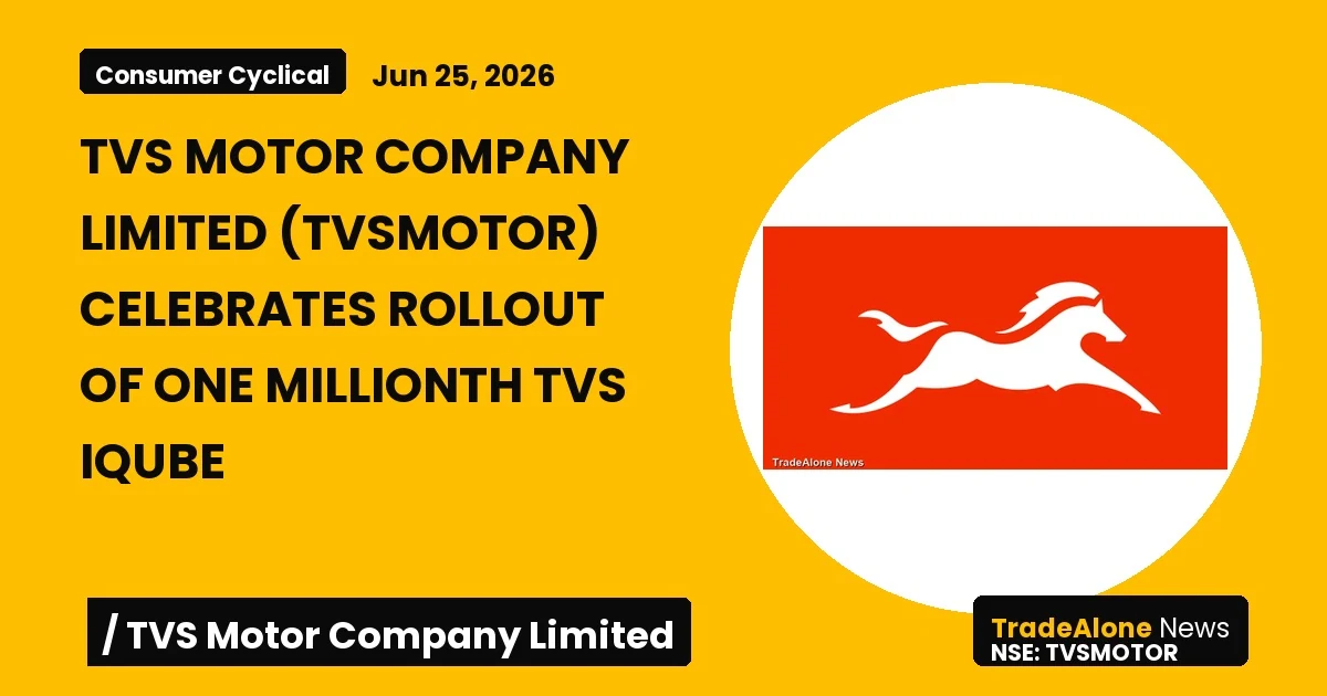 Tvs Motor Company Limited Tvsmotor One Millionth Iqube