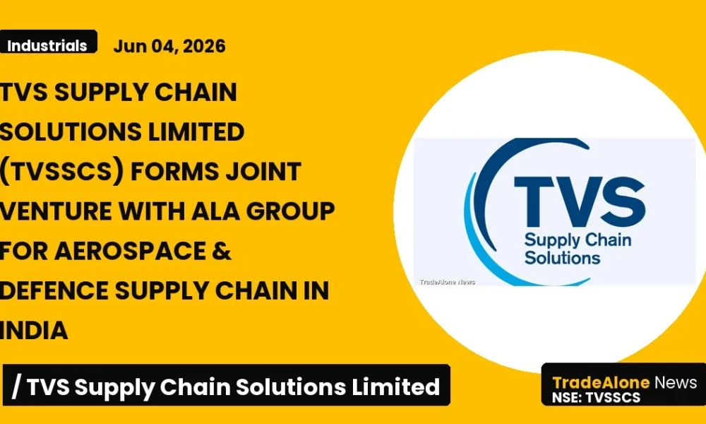 Tvs Supply Chain Solutions Limited Tvsscs JV with ALA Group June 2026