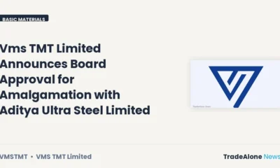 Vms TMT Limited Vmstmtl Amalgamation with Aditya Ultra Steel Q2 2026