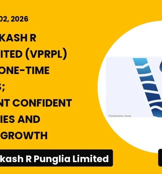 Vishnu Prakash R Punglia Limited VPRPL Q1 FY27