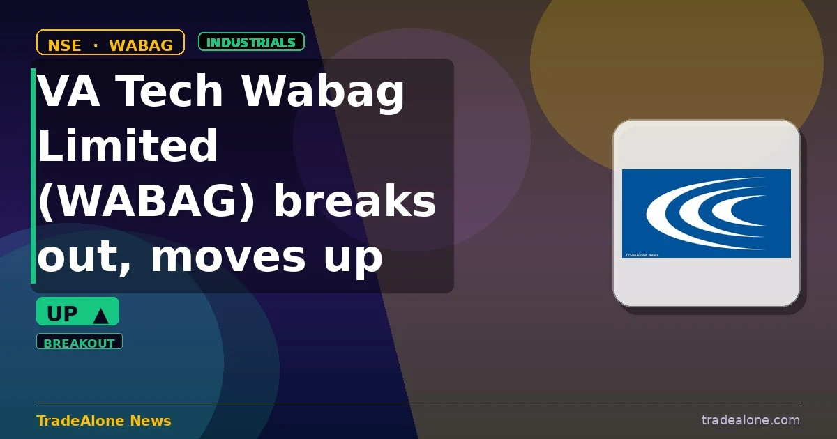 VA Tech Wabag Limited WABAG breaks out