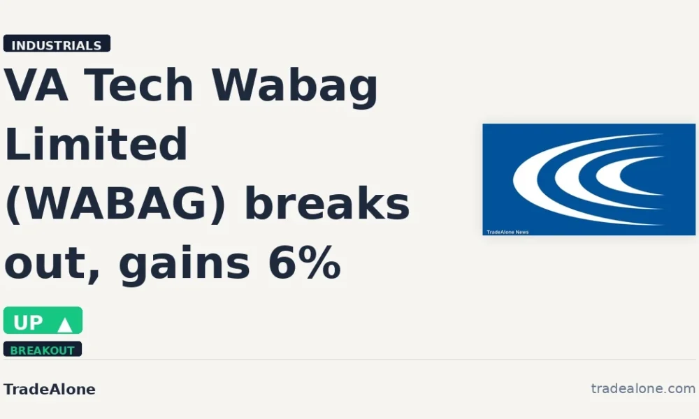 VA Tech Wabag Limited WABAG breaks out
