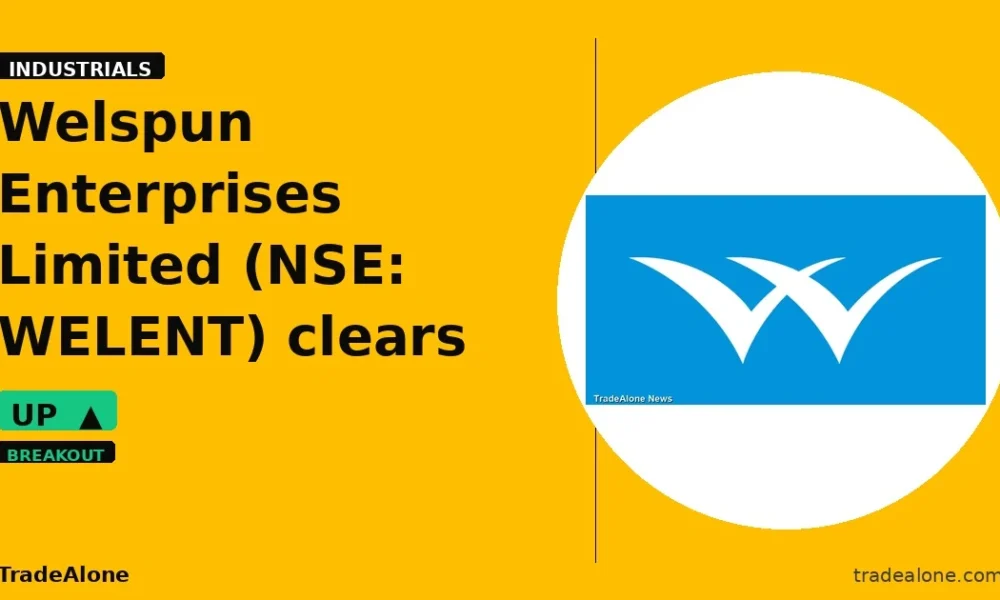 Welspun Enterprises Limited WELENT clears resistance