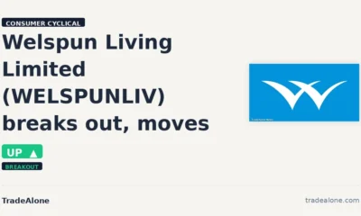 Welspun Living Limited WELSPUNLIV breaks out