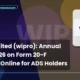 Wipro Limited WIPRO Annual Report 2026