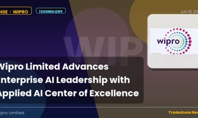 Wipro Limited WIPRO Applied AI Center of Excellence June 2026