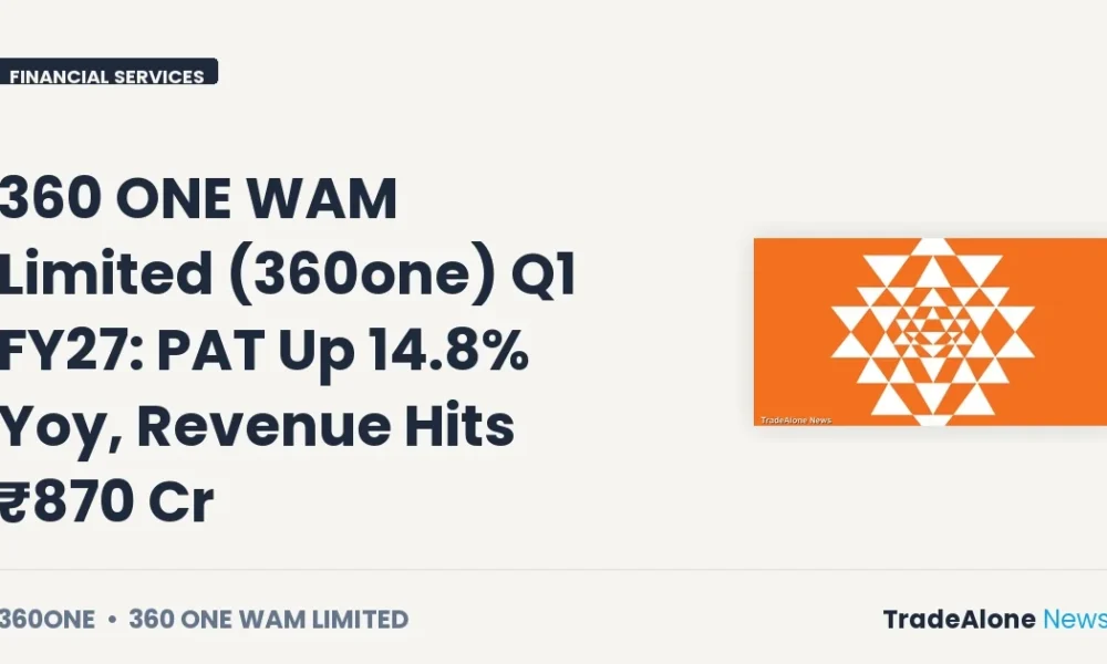 360 ONE WAM Limited Q1 FY27 Results