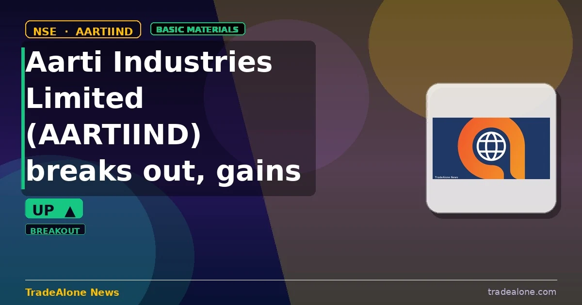 Aarti Industries Limited AARTIIND breakout