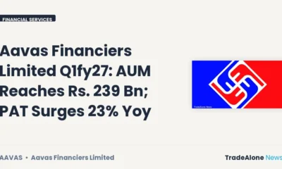 Aavas Financiers Limited AAVAS Q1fy27 Results