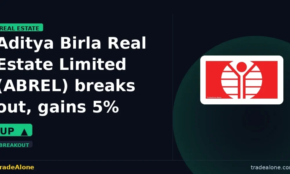 Aditya Birla Real Estate Limited ABREL breaks out