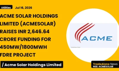 Acme Solar Holdings Limited Acmesolar July 2026 Funding